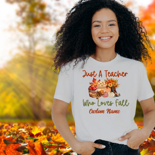 T-shirt Juste Un Enseignant Qui Aime Tomber T-Shir Personn