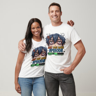T-shirt Juste un épisode de plus - Anime Binge Watcher
