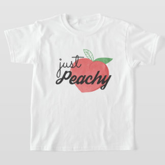 T-shirt Juste Un Été À Peachy
