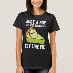 T-shirt Juste Un Garçon Qui Aime La Pie À La Chaux Clés