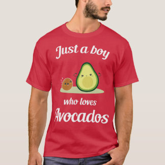 T-shirt Juste un garçon qui aime les avocats 3