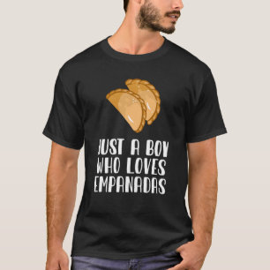 T-shirt Juste Un Garçon Qui Aime Les Empanadas