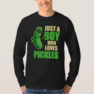 T-shirt Juste Un Garçon Qui Aime Les Pickles Pickle Boy
