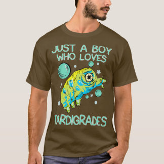 T-shirt Juste Un Garçon Qui Aime Les Tardigrades