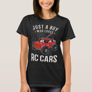 T-shirt Juste un garçon qui aime RC Cars Boy