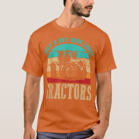 Juste un garçon qui aime Tracteurs Farmer Family F