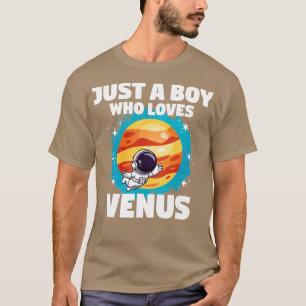 T-shirt Juste un garçon qui aime Vénus