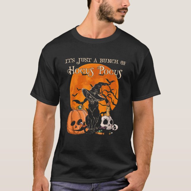 T-shirt Juste Un Gros Costume De Pocus Hocus Distressed (Devant)