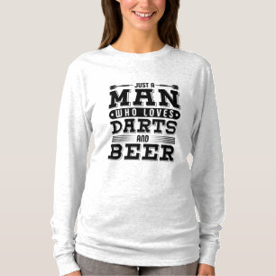 T-shirt Juste Un Homme Qui Aime Les Fosses Et La Bière