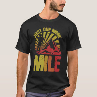 T-shirt Juste Un Miles De Plus Femmes Athelete Sports Love