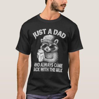 T-shirt Juste un papa qui est revenu Funky Père's Day Racc
