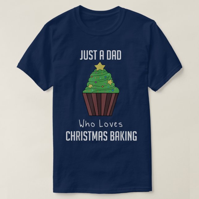 T-shirt Juste Un Père Qui Aime La Cuisine De Noël 2052 (Design devant)
