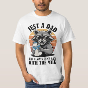 T-shirt Juste Un Père Qui Est Toujours Revenu Avec Le Racc