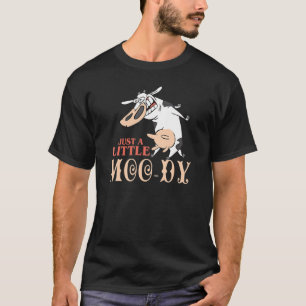 T-shirt Juste un peu Moo Dy Animal Mignon Vache