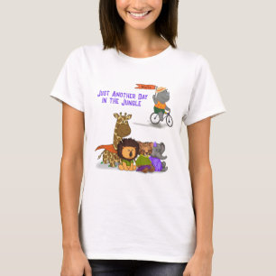 T-shirt Juste une autre journée dans la jungle Enseignant