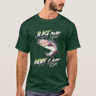 T-shirt Juste une autre pêche à la truite fardée