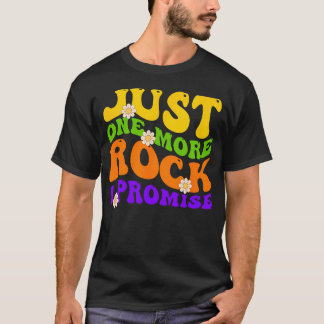 T-shirt Juste une autre pierre, on promet, Géologue rétro