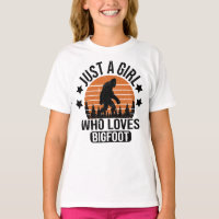 Juste Une Fille Qui Aime Bigfoot Drôle Sasquatch