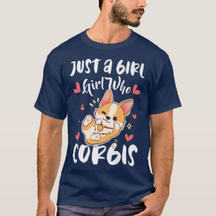 T-shirt Juste Une Fille Qui Aime Corgis Cute Corgi601