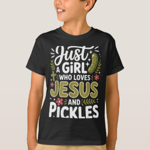 T-shirt Juste une fille qui aime Jésus et les baskets