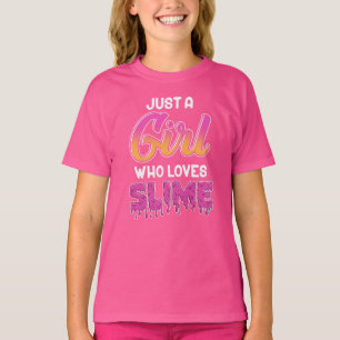 T-shirt Juste Une Fille Qui Aime L'Anniversaire Mince