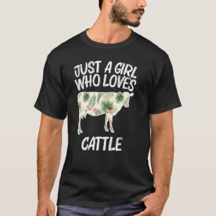 T-shirt Juste Une Fille Qui Aime Le Béton Pour Les Femmes 