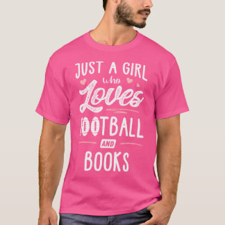 T-shirt Juste Une Fille Qui Aime Le Football Et Qui Livre