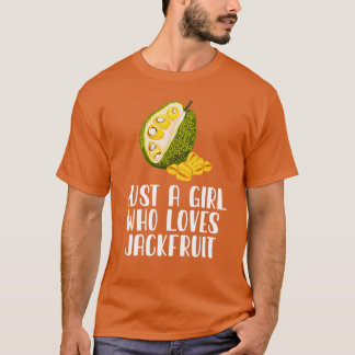 T-shirt Juste Une Fille Qui Aime Le Jackfruit