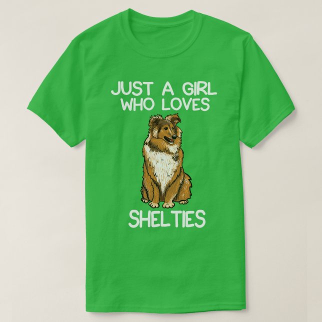 T-shirt Juste Une Fille Qui Aime Les Abris (Design devant)