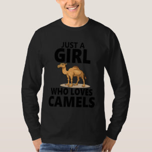 T-shirt Juste Une Fille Qui Aime Les Camels Animal Love Ap