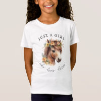 Juste Une Fille Qui Aime Les Chevaux Mignonne Pony