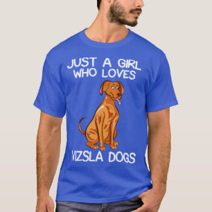 T-shirt Juste Une Fille Qui Aime Les Chiens Vizslas