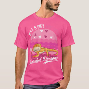 T-shirt Juste Une Fille Qui Aime Les Dragons Entraînés