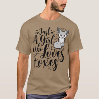 T-shirt Juste Une Fille Qui Aime Les Foes, Mignonne Amateu
