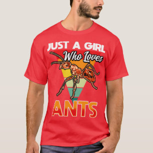 T-shirt Juste Une Fille Qui Aime Les Fourmis