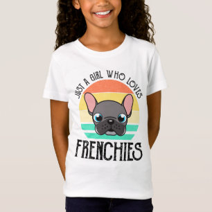 T-Shirt Juste une fille qui aime les Français