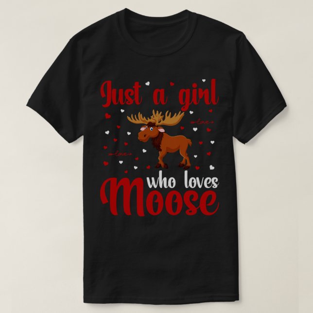 T-shirt Juste Une Fille Qui Aime L'Oie (Design devant)