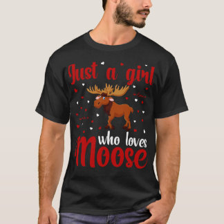 T-shirt Juste Une Fille Qui Aime L'Oie