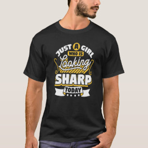 T-shirt Juste Une Fille Qui Regarde Des Hérisson Et Des Po