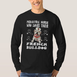T-shirt Juste une infirmière qui aime la pédiatrie du boul
