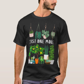 T-shirt Juste une mère Plante de plus Fleur intérieure
