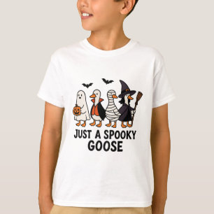T-shirt Juste Une Oie Éffrayante Drôle Halloween Costume i