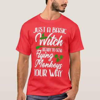 T-shirt Juste une sorcière de base