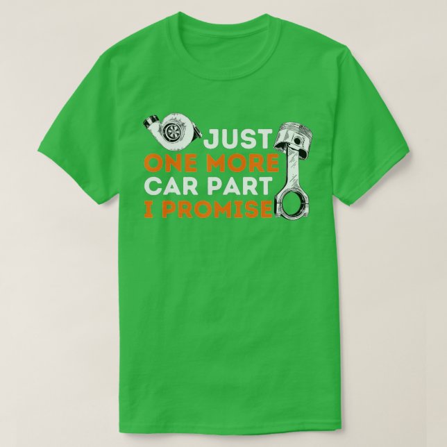 T-shirt Juste Une Voiture De Plus Partie I PromiseCar Enth (Design devant)
