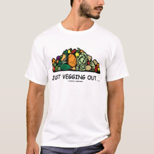 T-shirt Juste Vegging… (Humour végétarien)