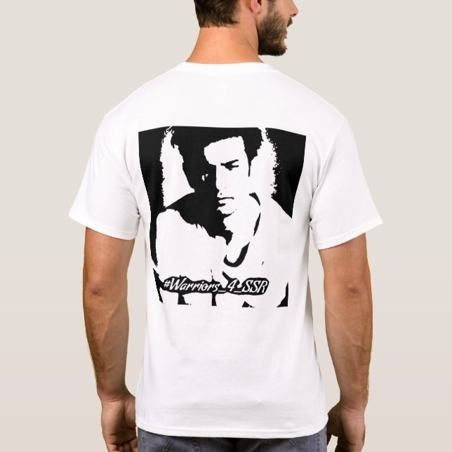 T-shirt Justice 4 SSR Sushant Rajput (Dos)