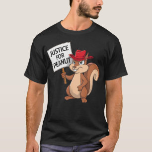 T-shirt Justice drôle pour arachide P-Nut Tee Pnut J