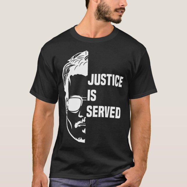 T-shirt Justice est servie (Devant)