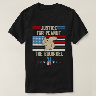 T-shirt Justice For Peanut The Squirrel Shirt – Show Your 