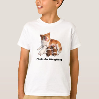 T-shirt Justice for Wang Wang